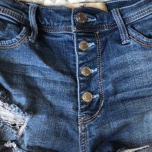 Jean shorts